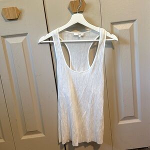 NWOT Tibi Crepe Gauze Racerback Tank